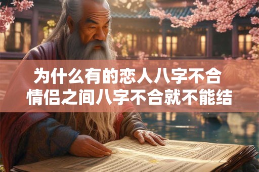 为什么有的恋人八字不合 情侣之间八字不合就不能结婚吗