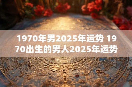1970年男2025年运势 1970出生的男人2025年运势这样每月