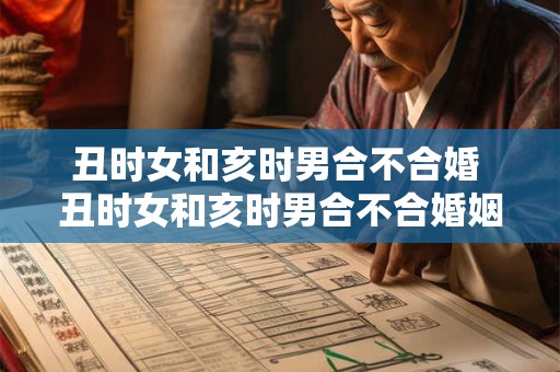 丑时女和亥时男合不合婚 丑时女和亥时男合不合婚姻呢