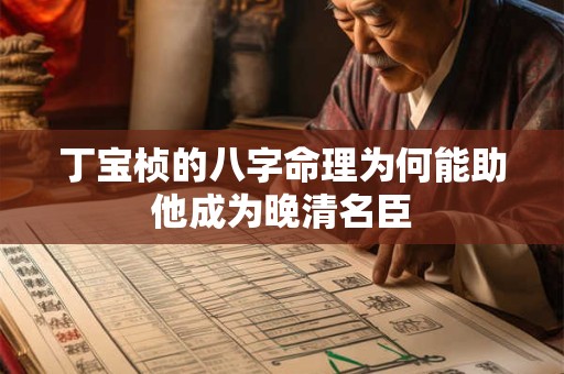 丁宝桢的八字命理为何能助他成为晚清名臣