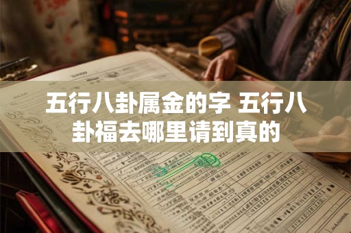 五行八卦属金的字 五行八卦福去哪里请到真的