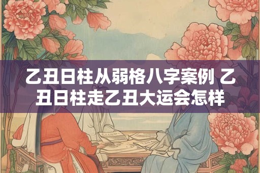 乙丑日柱从弱格八字案例 乙丑日柱走乙丑大运会怎样