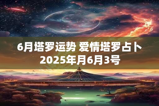 6月塔罗运势 爱情塔罗占卜2026年月6月3号 6月塔罗运势 爱情塔罗占卜2026年月6月3号