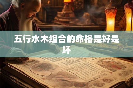 五行水木组合的命格是好是坏
