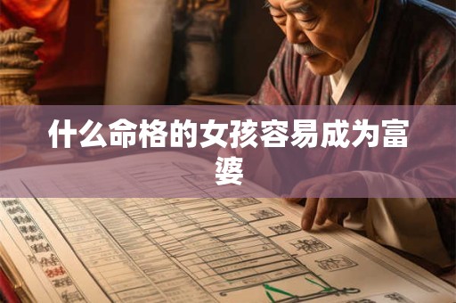 什么命格的女孩容易成为富婆