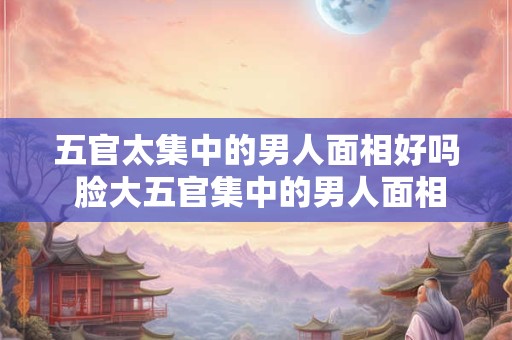 五官太集中的男人面相好吗 脸大五官集中的男人面相
