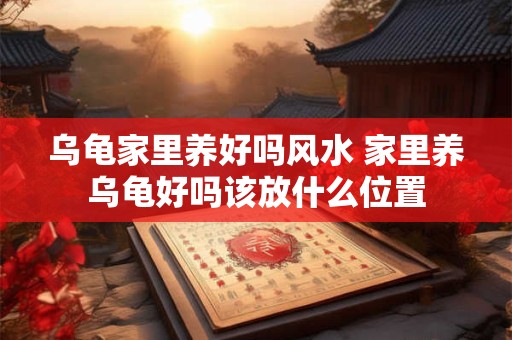乌龟家里养好吗风水 家里养乌龟好吗该放什么位置