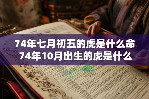 74年七月初五的虎是什么命 74年10月出生的虎是什么命