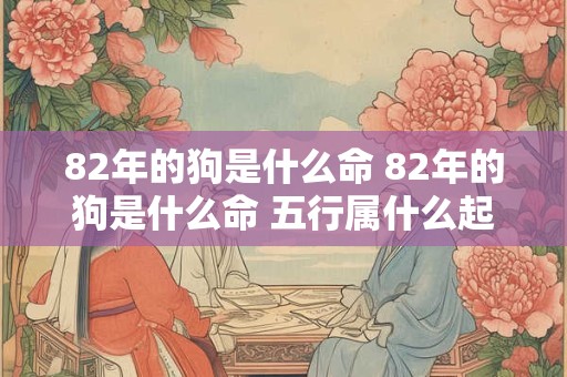 82年的狗是什么命 82年的狗是什么命 五行属什么起什么名字