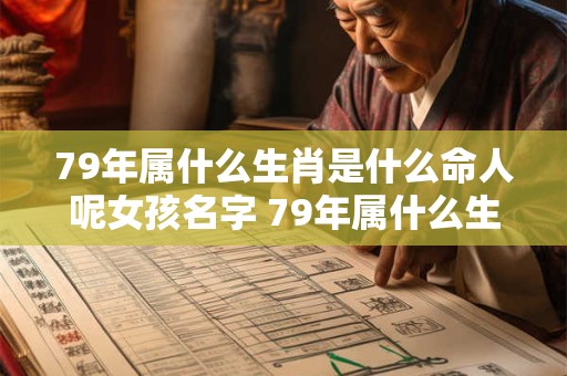 79年属什么生肖是什么命人呢女孩名字 79年属什么生肖是什么命人呢女孩名字叫什么好