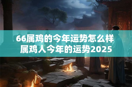 66属鸡的今年运势怎么样 属鸡人今年的运势2025