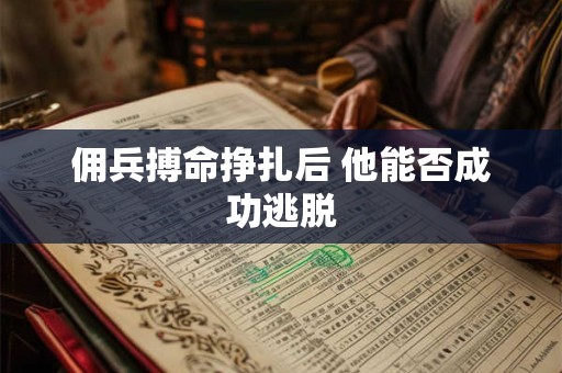 佣兵搏命挣扎后 他能否成功逃脱