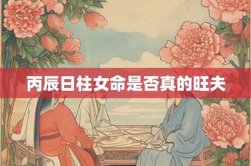 丙辰日柱女命是否真的旺夫