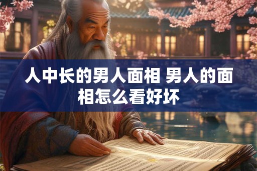 人中长的男人面相 男人的面相怎么看好坏