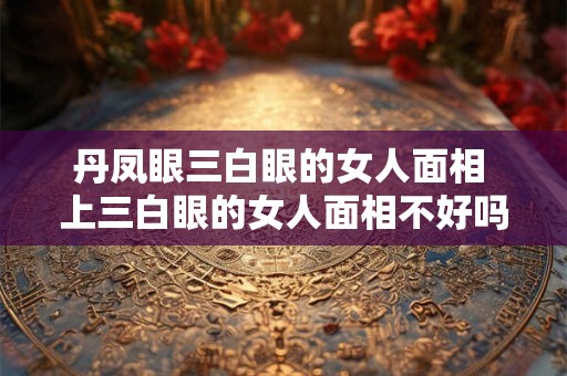 丹凤眼三白眼的女人面相 上三白眼的女人面相不好吗