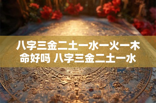 八字三金二土一水一火一木命好吗 八字三金二土一水一火一木命好吗女孩
