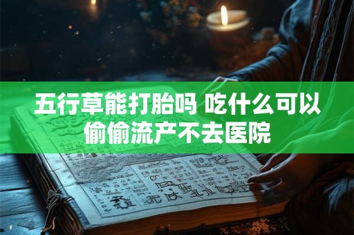 五行草能打胎吗 吃什么可以偷偷流产不去医院