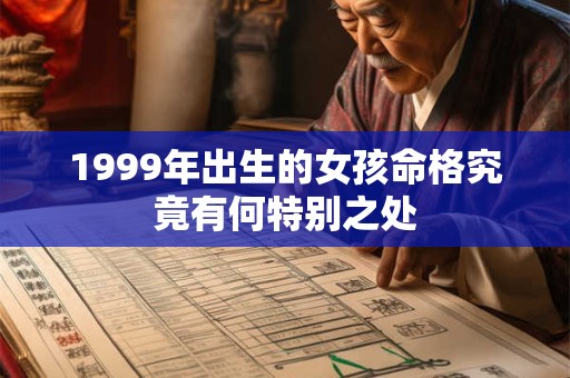 1999年出生的女孩命格究竟有何特别之处
