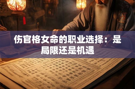 伤官格女命的职业选择：是局限还是机遇