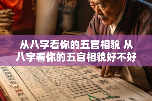 从八字看你的五官相貌 从八字看你的五官相貌好不好