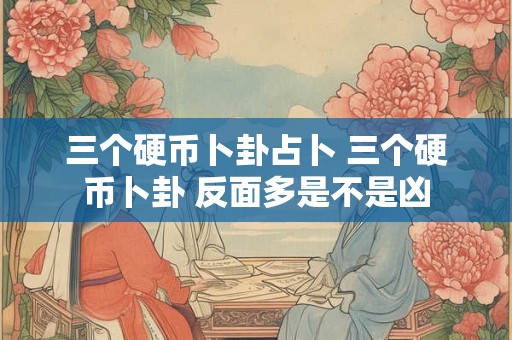 三个硬币卜卦占卜 三个硬币卜卦 反面多是不是凶 三个硬币卜卦占卜 三个硬币卜卦 反面多是不是凶