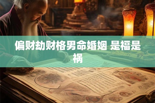 偏财劫财格男命婚姻 是福是祸 偏财劫财格男命婚姻 是福是祸