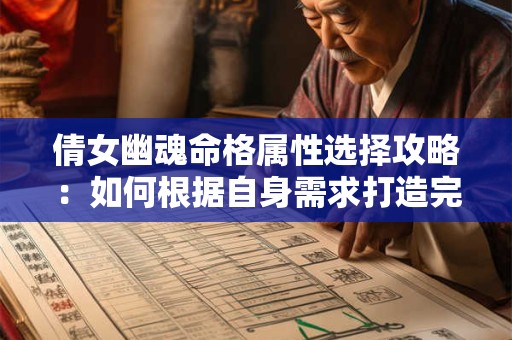 倩女幽魂命格属性选择攻略：如何根据自身需求打造完美角色