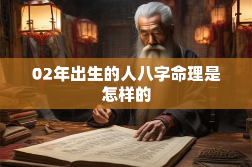 02年出生的人八字命理是怎样的