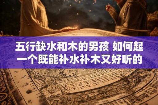 五行缺水和木的男孩 如何起一个既能补水补木又好听的名字呢