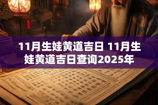 11月生娃黄道吉日 11月生娃黄道吉日查询2025年