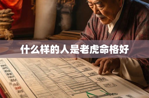 什么样的人是老虎命格好