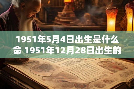 1951年5月4日出生是什么命 1951年12月28日出生的是什么命 1951年5月4日出生是什么命 1951年12月28日出生的是什么命