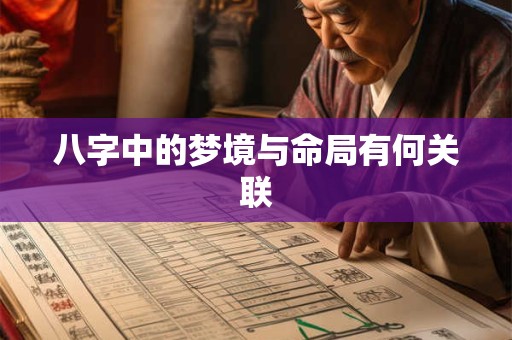八字中的梦境与命局有何关联