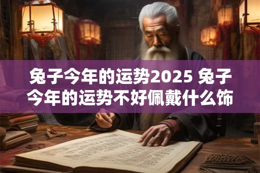 兔子今年的运势2025 兔子今年的运势不好佩戴什么饰品