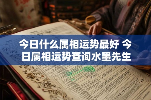 今日什么属相运势最好 今日属相运势查询水墨先生