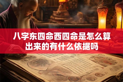 八字东四命西四命是怎么算出来的有什么依据吗