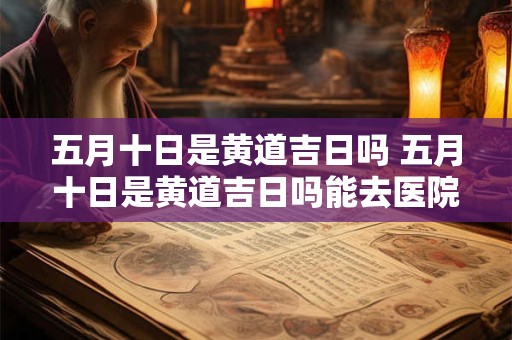 详细阅读:五月十日是黄道吉日吗 五月十日是黄道吉日吗能去医院检查身体 五月十日是黄道吉日吗 五月十日是黄道吉日吗能去医院检查身体