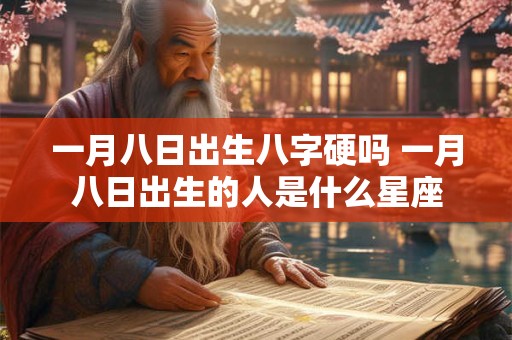 一月八日出生八字硬吗 一月八日出生的人是什么星座