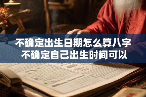 不确定出生日期怎么算八字 不确定自己出生时间可以算婚姻吗