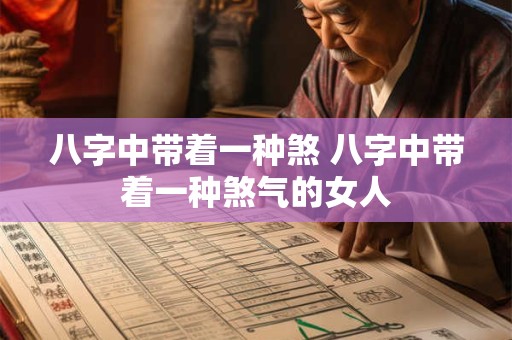八字中带着一种煞 八字中带着一种煞气的女人