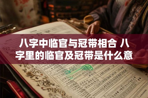 八字中临官与冠带相合 八字里的临官及冠带是什么意思