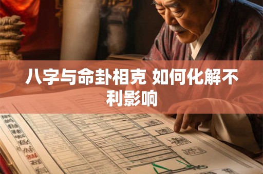八字与命卦相克 如何化解不利影响