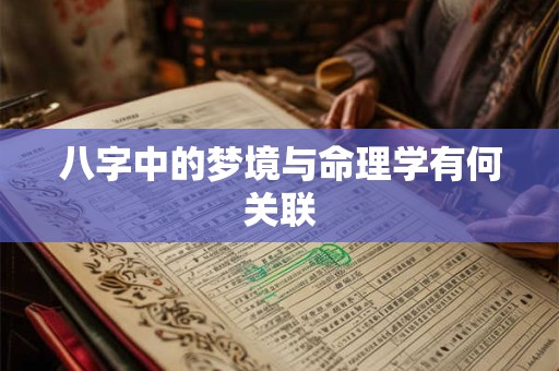 八字中的梦境与命理学有何关联