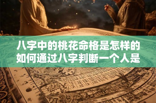 八字中的桃花命格是怎样的如何通过八字判断一个人是否具有桃花命格