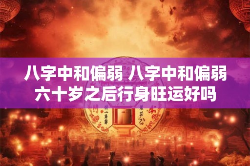 八字中和偏弱 八字中和偏弱六十岁之后行身旺运好吗