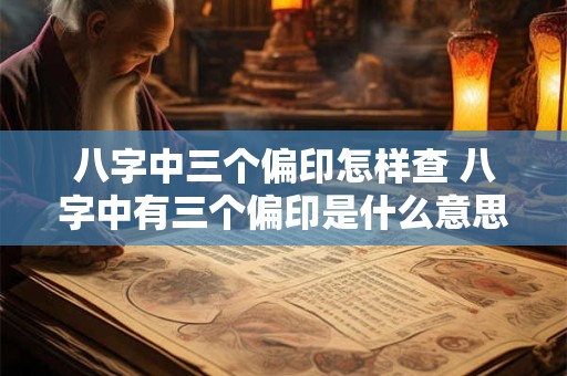 八字中三个偏印怎样查 八字中有三个偏印是什么意思 八字中三个偏印怎样查 八字中有三个偏印是什么意思