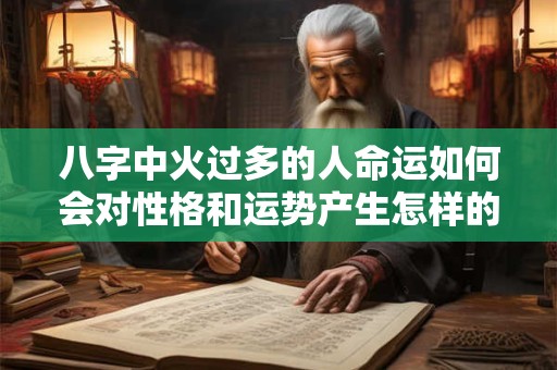 八字中火过多的人命运如何会对性格和运势产生怎样的影响