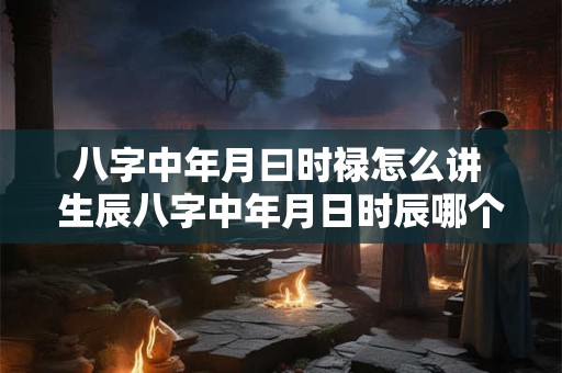 八字中年月曰时禄怎么讲 生辰八字中年月日时辰哪个最重要