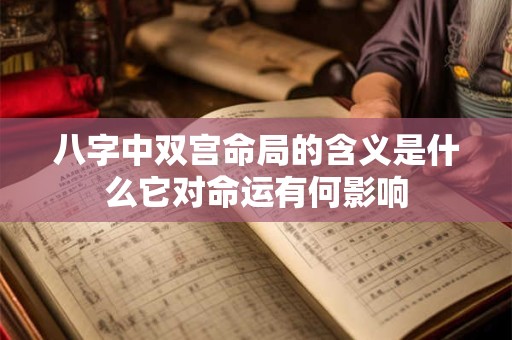 八字中双宫命局的含义是什么它对命运有何影响