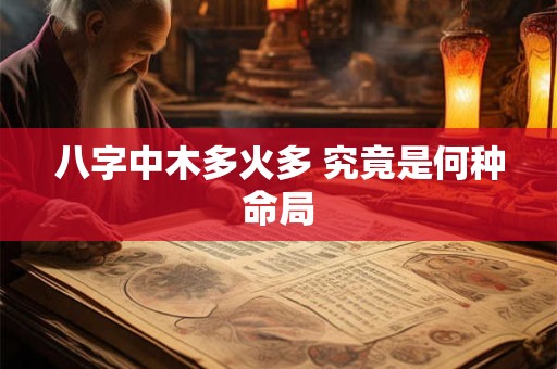 八字中木多火多 究竟是何种命局
